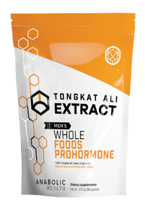 A package of Eurycoma Longifolia male performance mens health supplement for blood flow by Anabolic Health.